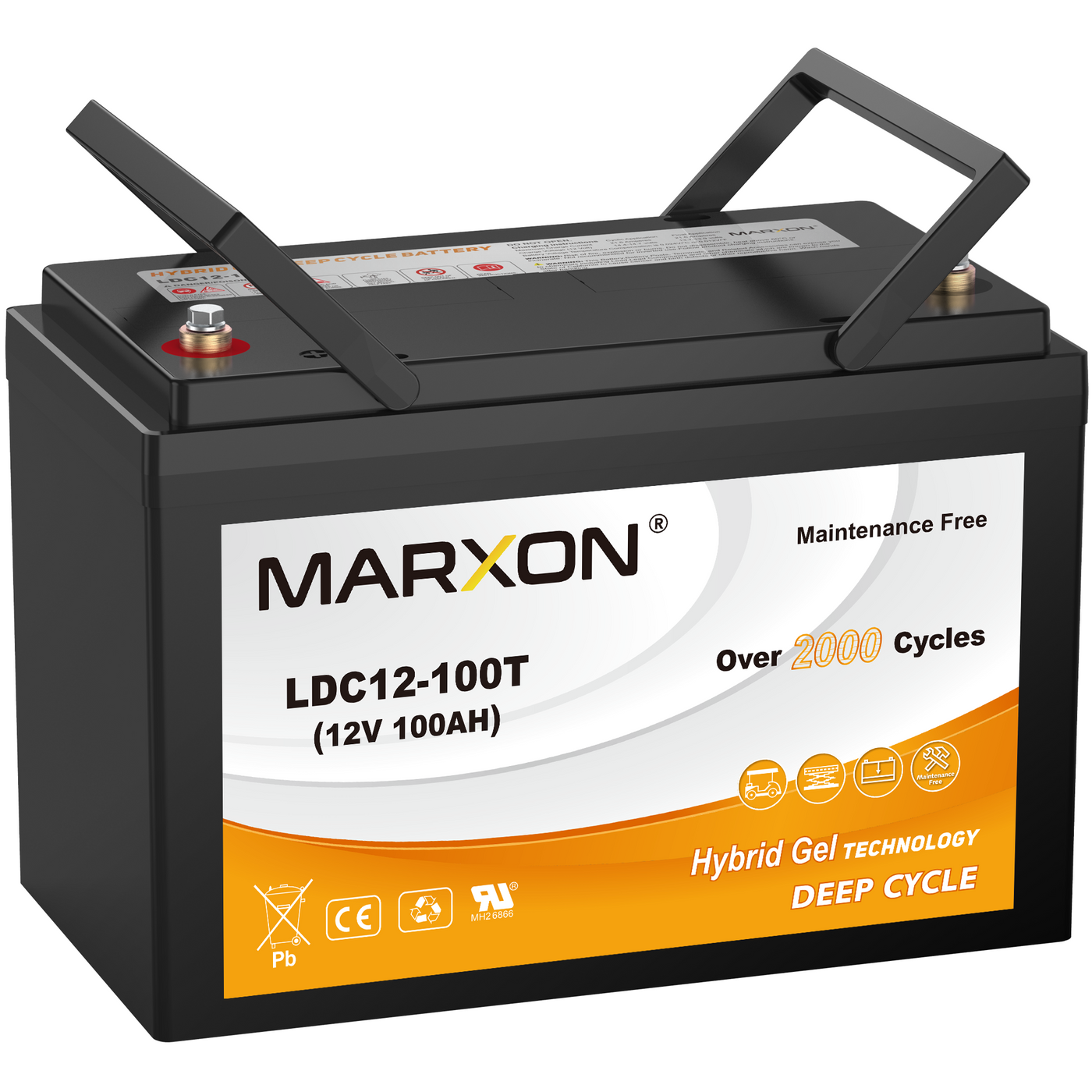 MARXON 12V 100AH Hybrid Gel Deep Cycle Battery – Marxon US